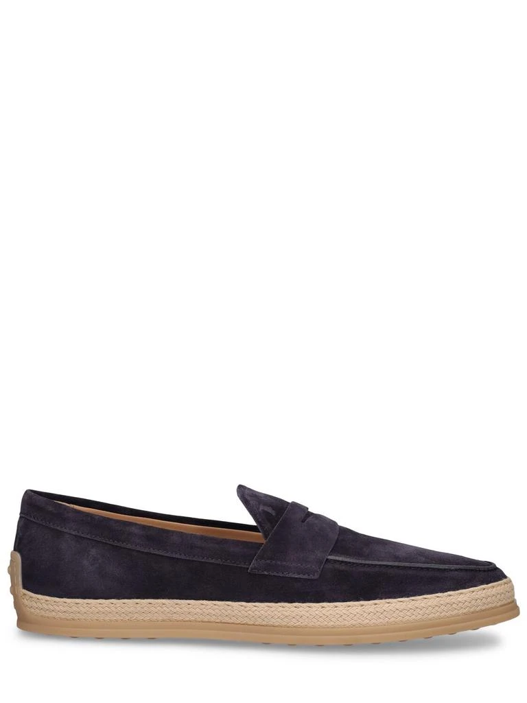 Tod's Sonia Suede Loafers 1