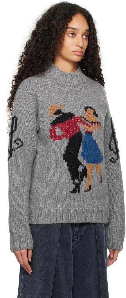 YMC YOU MUST CREATE Gray Bluto Sweater 2