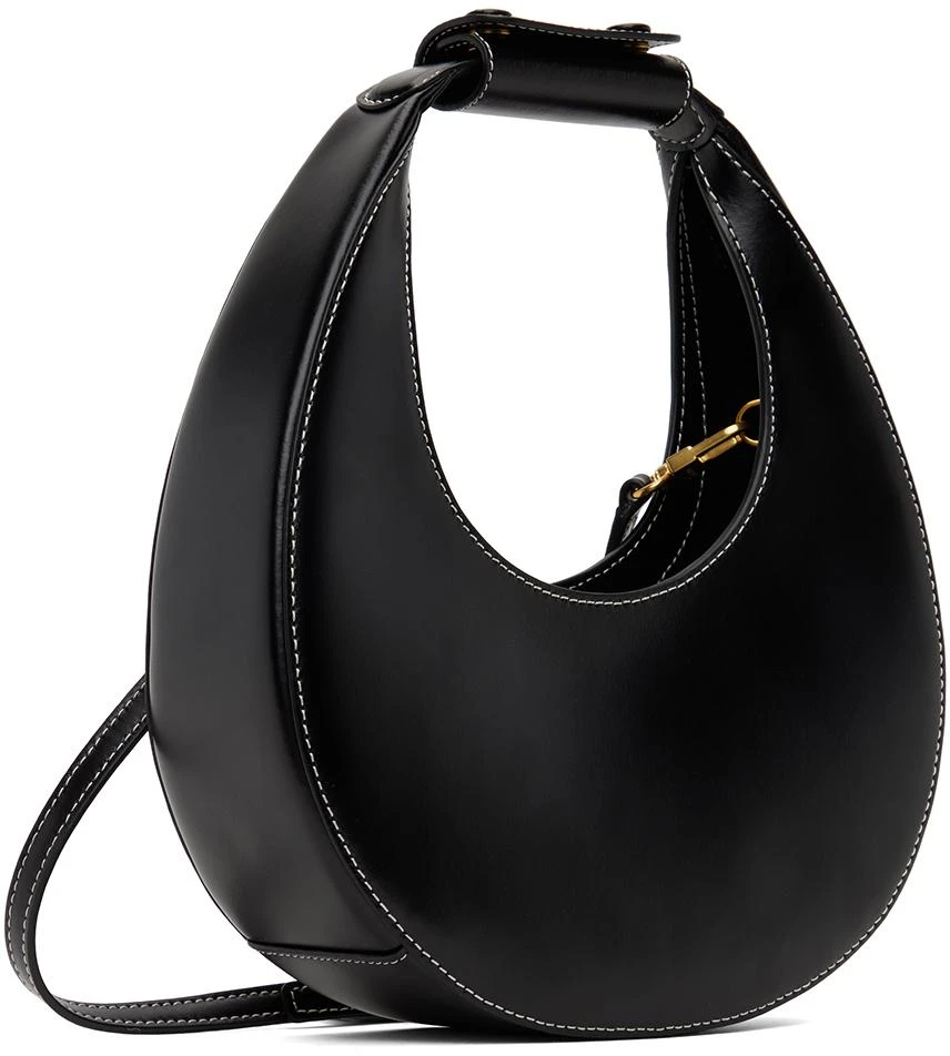 Staud Black Mini Moon Bag 2