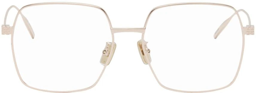 Givenchy Rose Gold Square Glasses 1