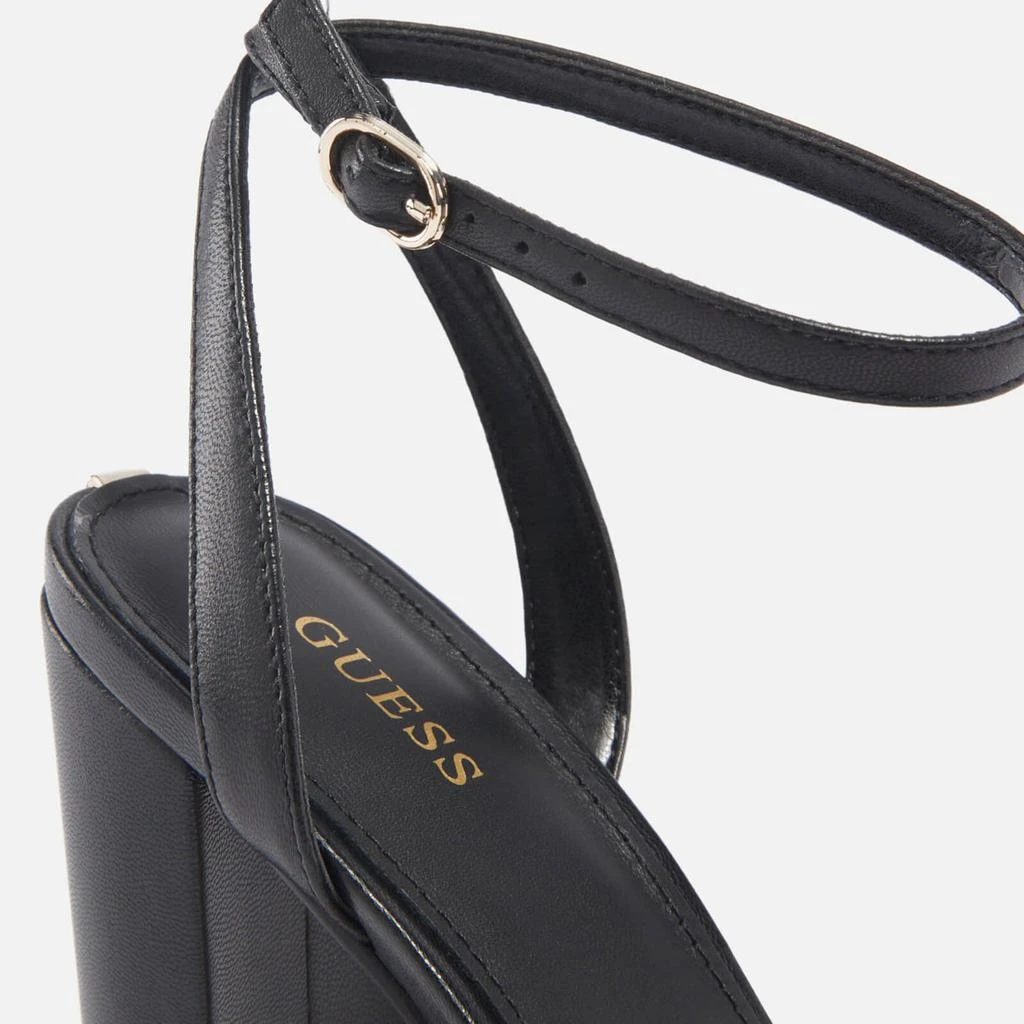GUESS Guess Women's Fynlee Leather Heeled Sandals 3