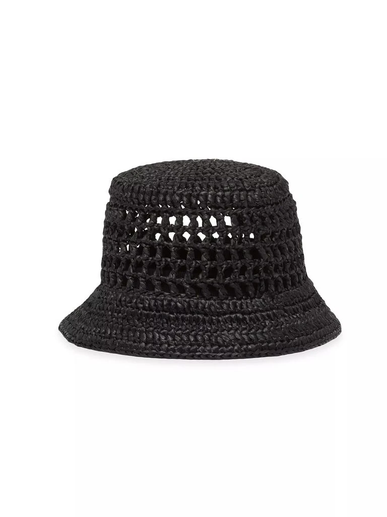 Prada Raffia Bucket Hat 3