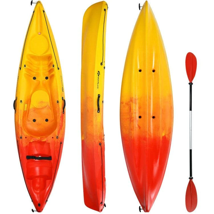 Hivvago Single Sit-on-Top Kayak with Detachable Aluminum Paddles 1