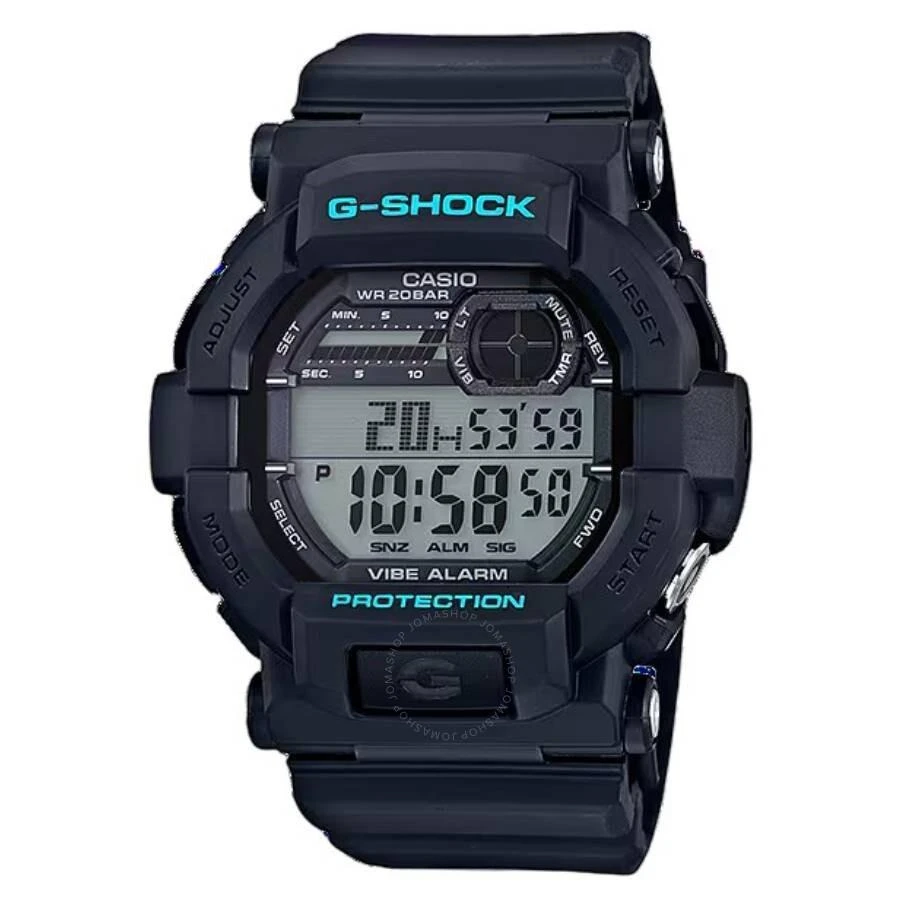 Casio G-Shock Alarm World Time Quartz Digital Men's Watch GD-350-1C 1