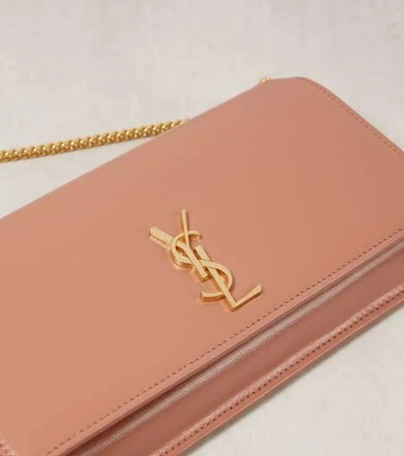 Yves Saint Laurent Cassandre leather phone pouch 5