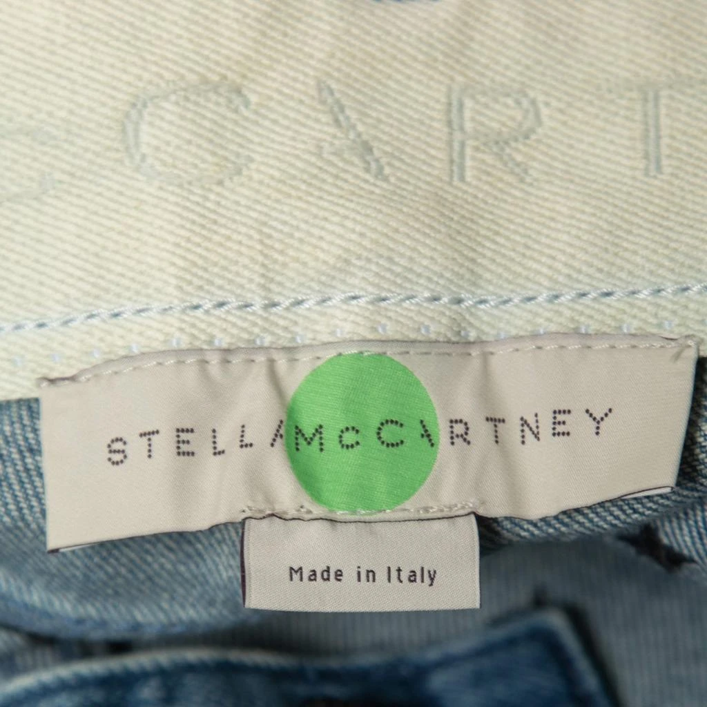 Stella McCartney Stella McCartney Blue Star Embroidered Denim Skinny Jeans M Waist 27" 4