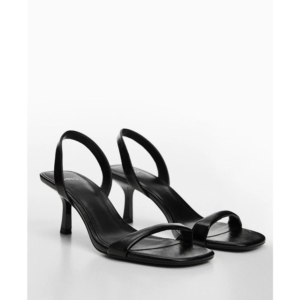 Mango Women's Heel Non-Structured Sandals 1