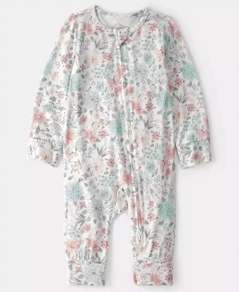 Carter
s Baby Girls
Butterfly Garden Print 2-Way Zip Sleep and Play Pajama