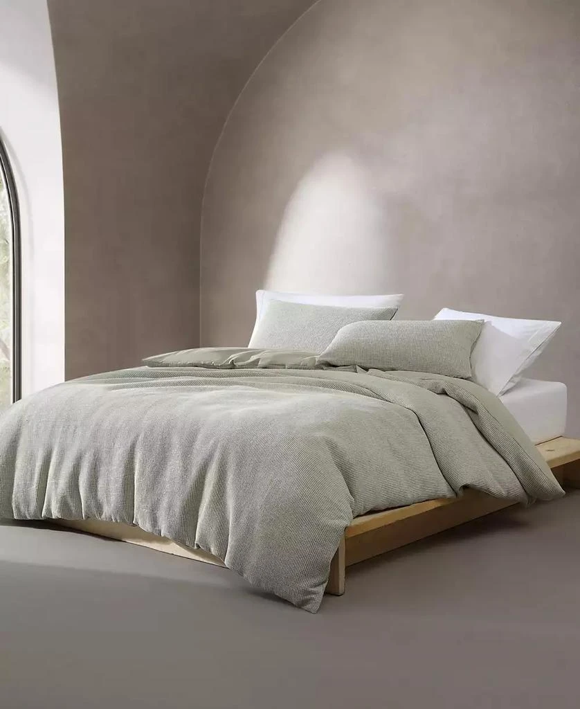 Calvin Klein Microwaffle Melange 3-Pc. Comforter Set 2