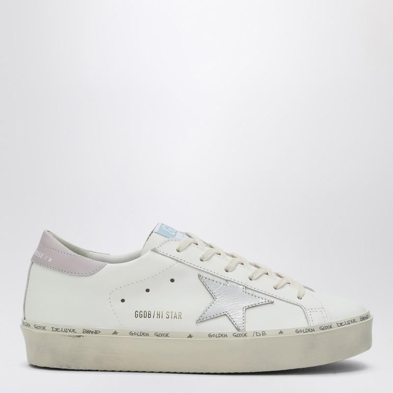 スニーカー Golden  Sneaker Hi Star White Lilac Golden Goose Low Hi Star white/silver/lilac sneakers