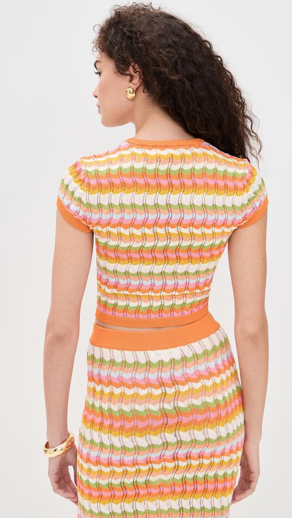 Ronny Kobo Quartz Knit Top
