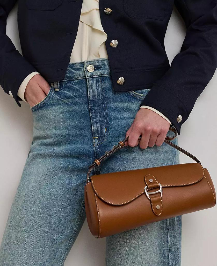 Ralph Lauren Leather Medium Tasha East-West Bag