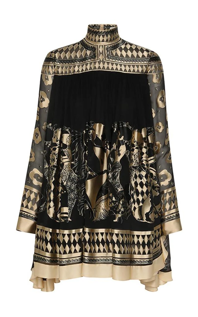 slim fit dress slacks Zimmermann lluminate Draped Midi Dress Black Tropical size 3 / AU 12
