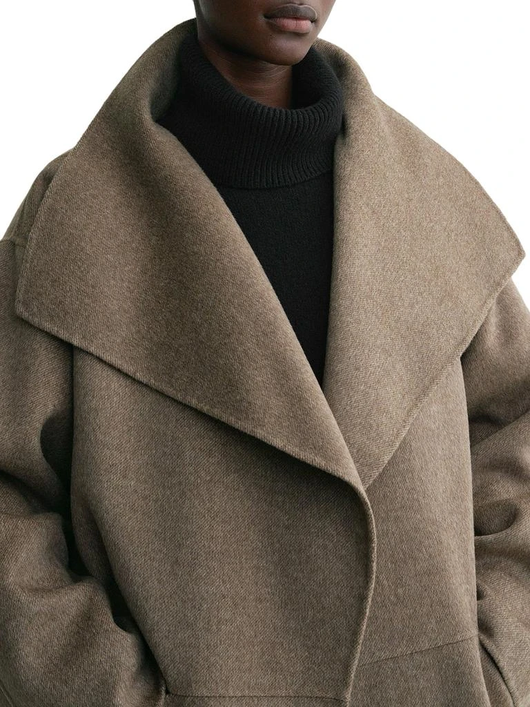 Totême SIGNATURE WOOL AND CASHMERE COAT 5