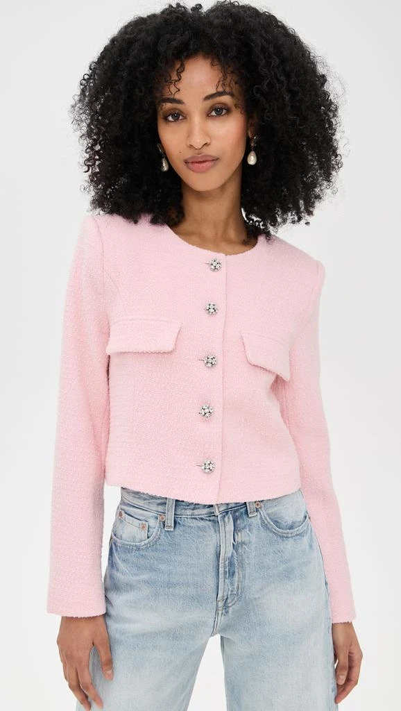 Endless Rose Tweed Buttoned Jacket 6