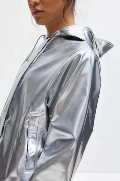 RAINS RAINS Cropped String Waterproof Jacket 5