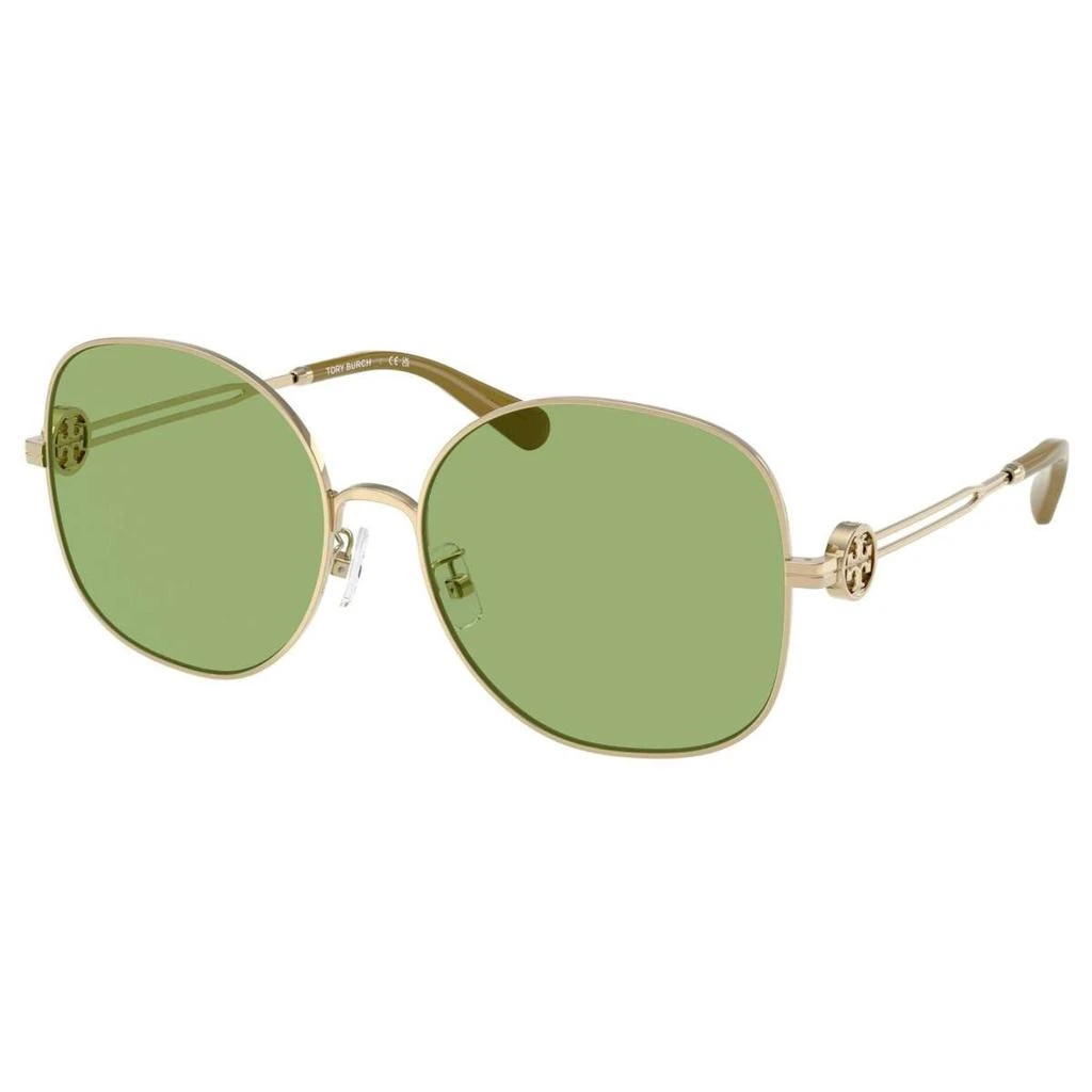 Tory Burch Tory Burch Women's Gold Round Sunglasses 1