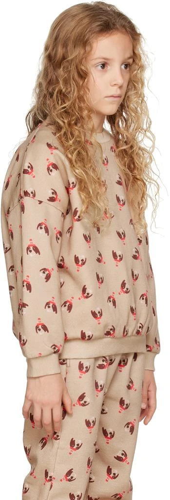 Daily Brat Kids Brown Quirky Dog Sweatshirt 2