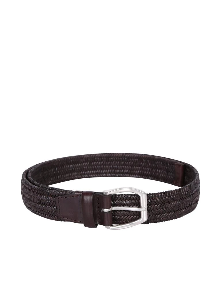 ORCIANI Orciani Wide Braided Belt 1
