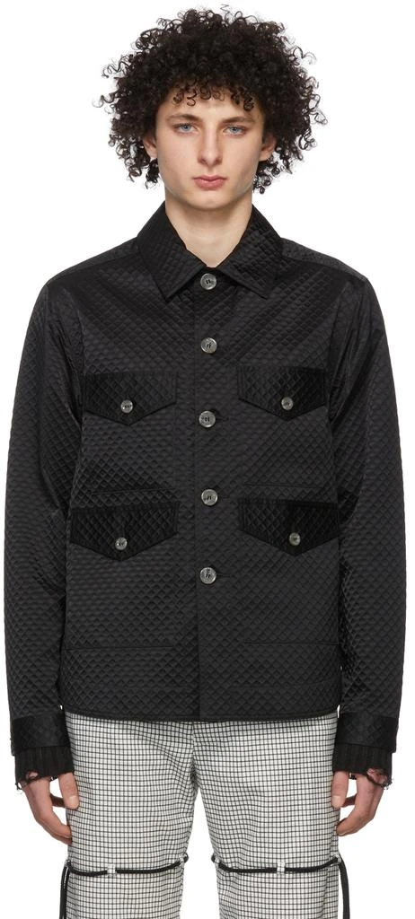 Song for the Mute Black Flat Four Pocket Jacket 1