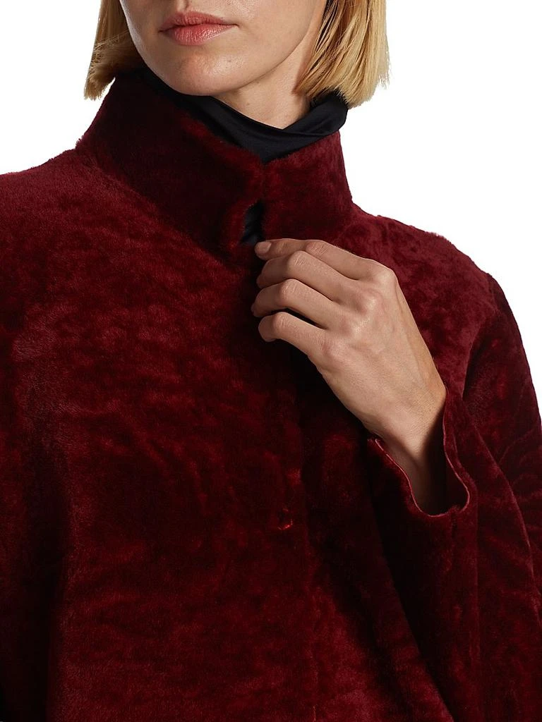 Maximilian Maximilian Reversible Shearling Lamb Jacket 6