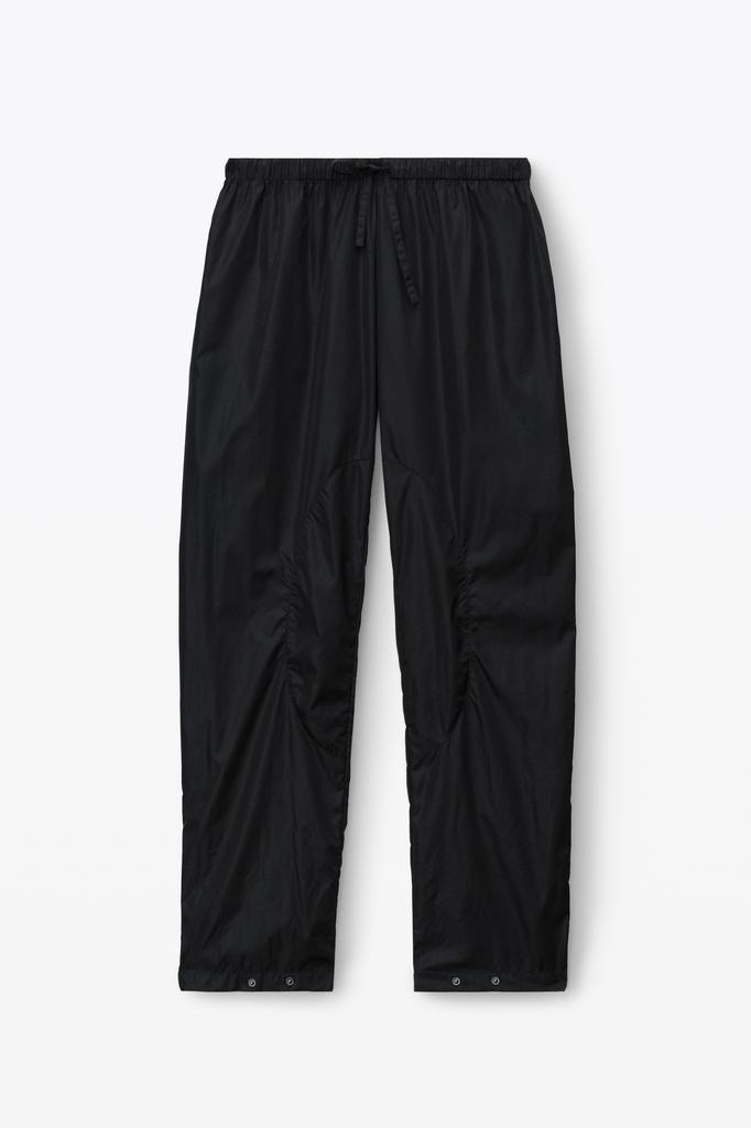 Alexander Wang articulated track pant in crisp nylon