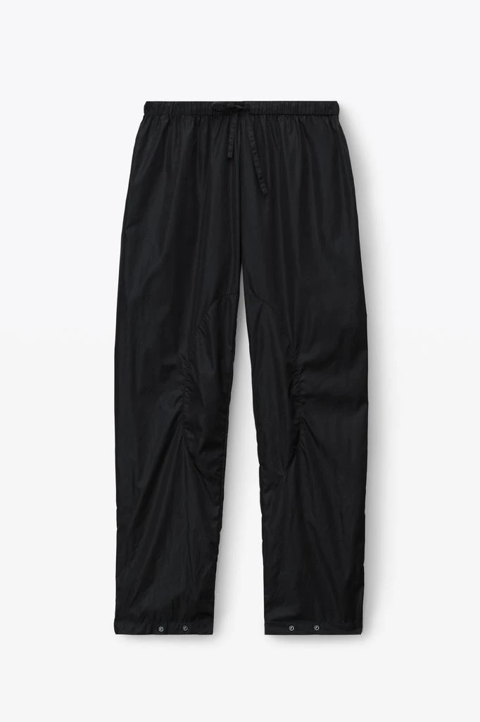 Alexander Wang articulated track pant in crisp nylon 2