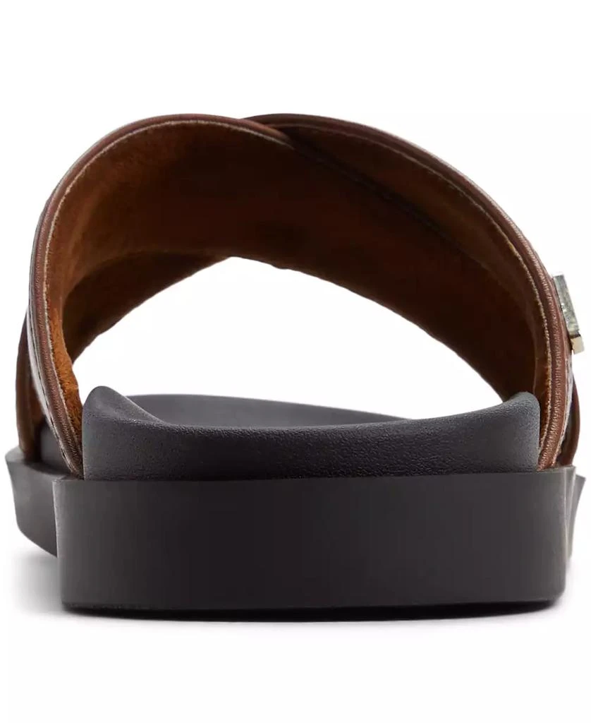 ALDO Men's Mario Leather Slip On Sandals 4