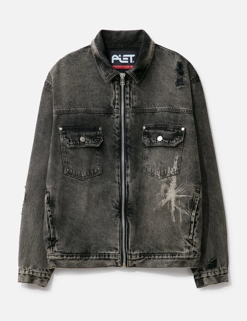 PIET PIET x Oakley Distressed Denim Jacket 1