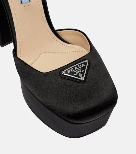 Prada Satin platform pumps 6