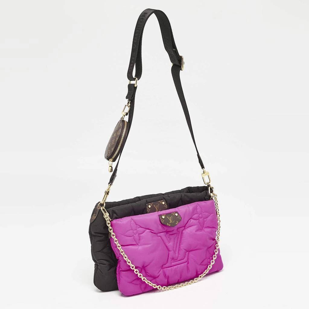 Louis Vuitton Louis Vuitton Black/Magenta Monogram Econyl Pillow Maxi Multi Pochette Accessories 3