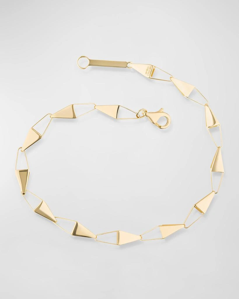 LANA 14K Gold Laser 3D Kite Bracelet