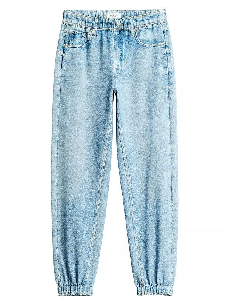 Rag & Bone Miramar Denim-Print Joggers 1