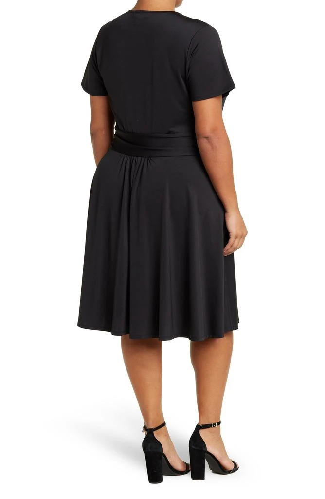 Love by Design Mallory Short Sleeve Wrap Dress 2