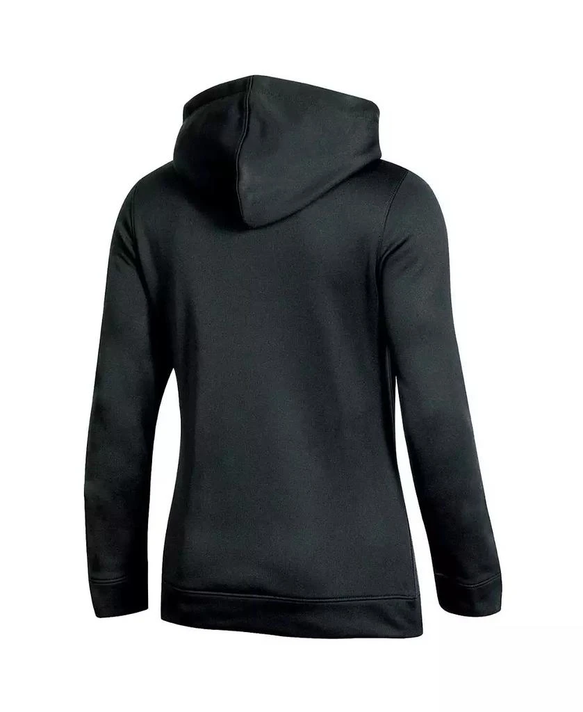 CHAMPION Women's Black Wake Forest Demon Deacons Team Pullover Hoodie 2