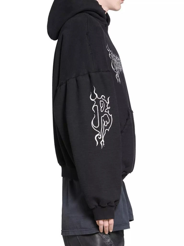 Balenciaga Darkwave Round Hoodie Oversized 5