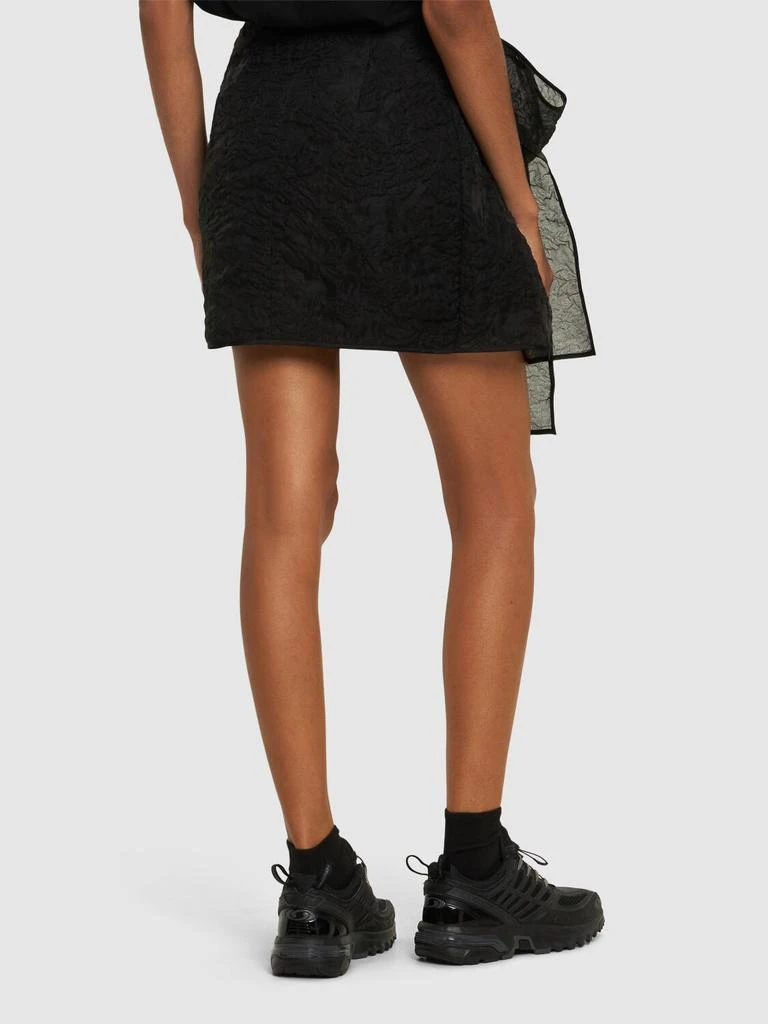 CECILIE BAHNSEN Gigi Matelassé Bow Mini Skirt 2