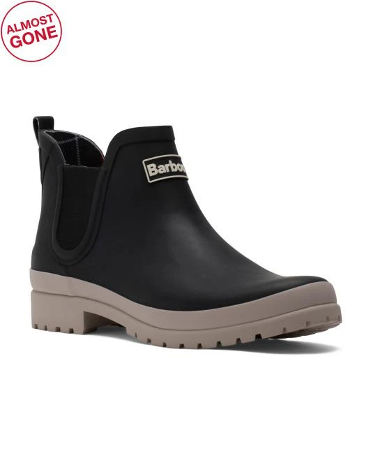 Barbour Waterproof Mallow Welly Chelsea Storm Boots 1