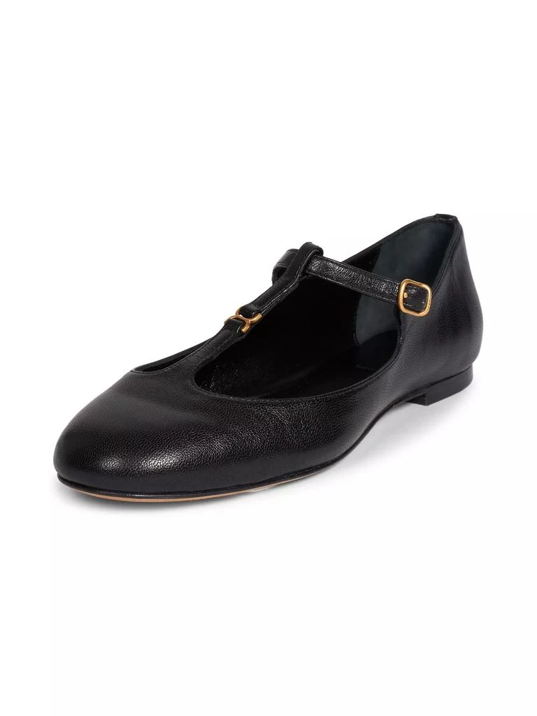 Chloé Marcie Leather Ballerina Flats 2