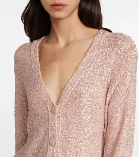 Stella McCartney Sequin-embellished cardigan 4