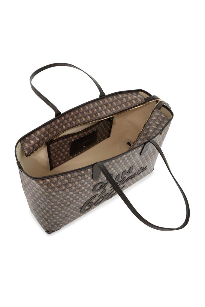 Anya Hindmarch I Am A Plastic Bag Zipped Motif Tote Bag