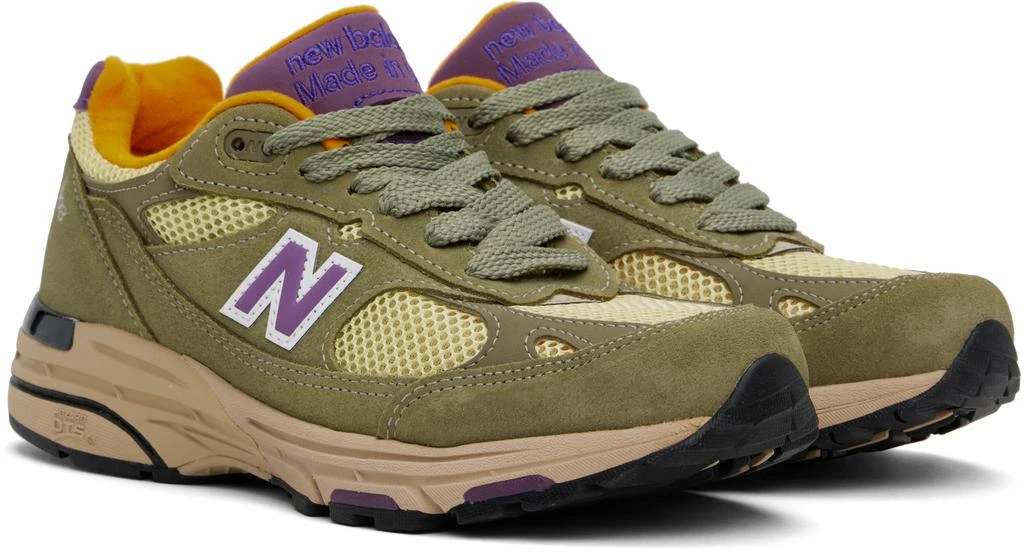 New Balance Khaki Made in USA 993 Sneakers 4
