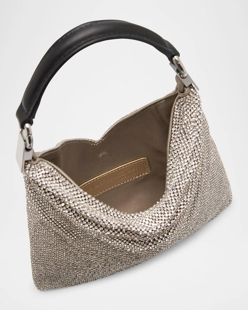 BENEDETTA BRUZZICHES Bella Ciao Crystal Mesh Shoulder Bag 4
