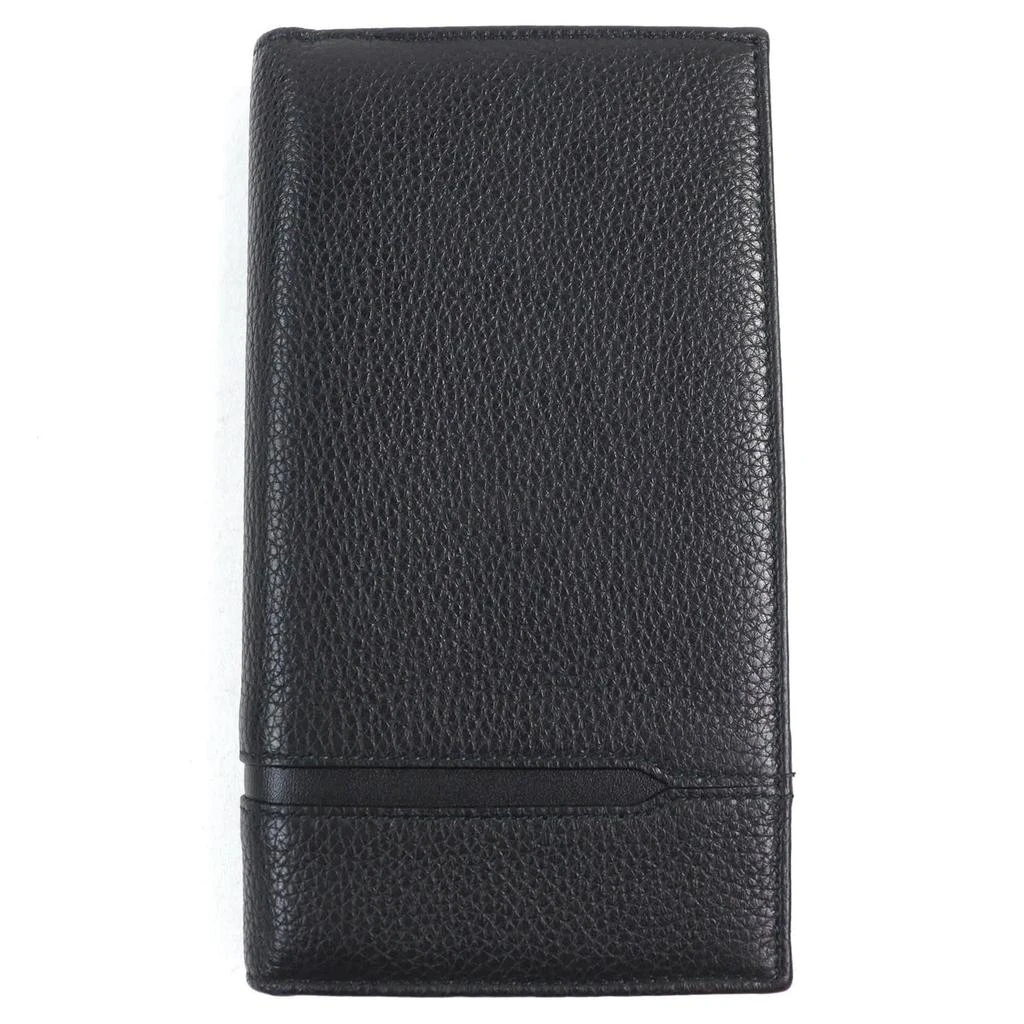 BVLGARI Leather Long Wallet (Bi-Fold) (Pre-Owned) 2