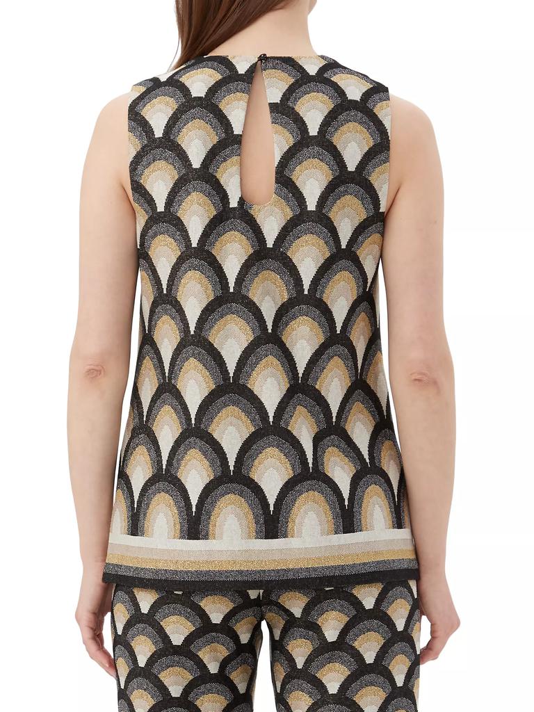 Trina Turk Harutu Sleeveless Jacquard Top - T-Shirts