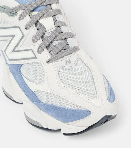 New Balance 9060 suede-trimmed sneakers 5