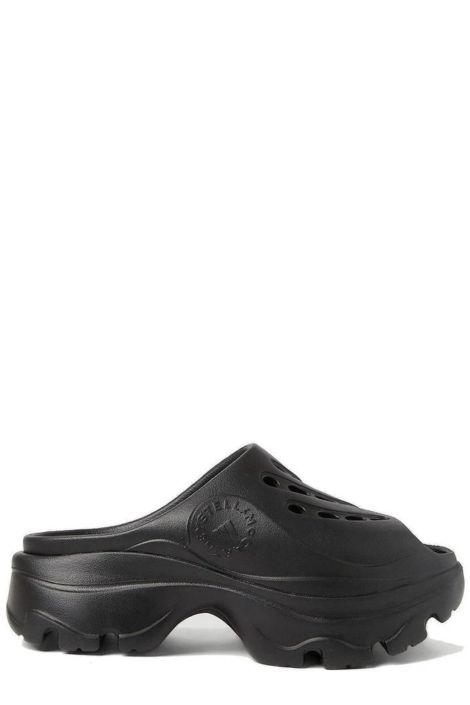 Adidas Adidas By Stella McCartney Logo Embossed Platform Clogs 1
