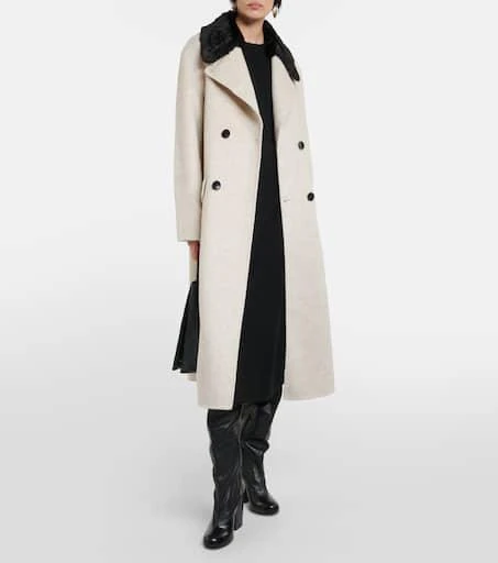 Proenza Schouler White Label Emma wool-blend coat 2
