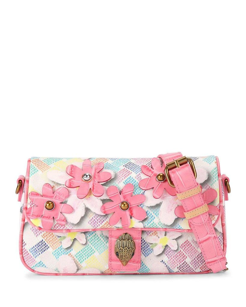 Kurt Geiger Camden Flap Flower Shoulder Bag 1