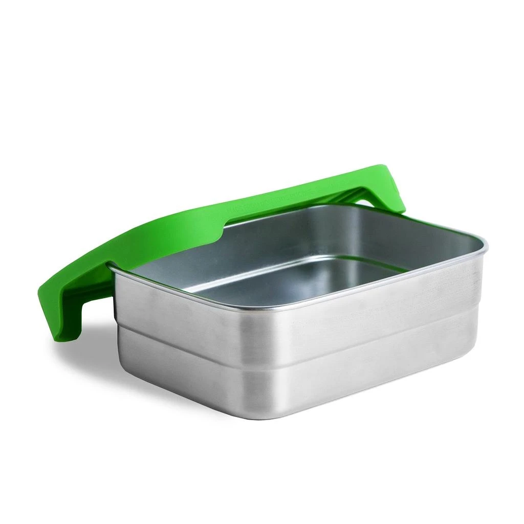 ECOlunchbox Blue Water Bento Splash Box XL Food Storage Container, Stainless 5